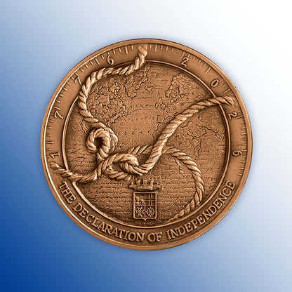 Medaglia Commemorativa Vespucci 250° in Bronzo